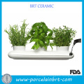 Hot Sale White Ceramic Trio Pot